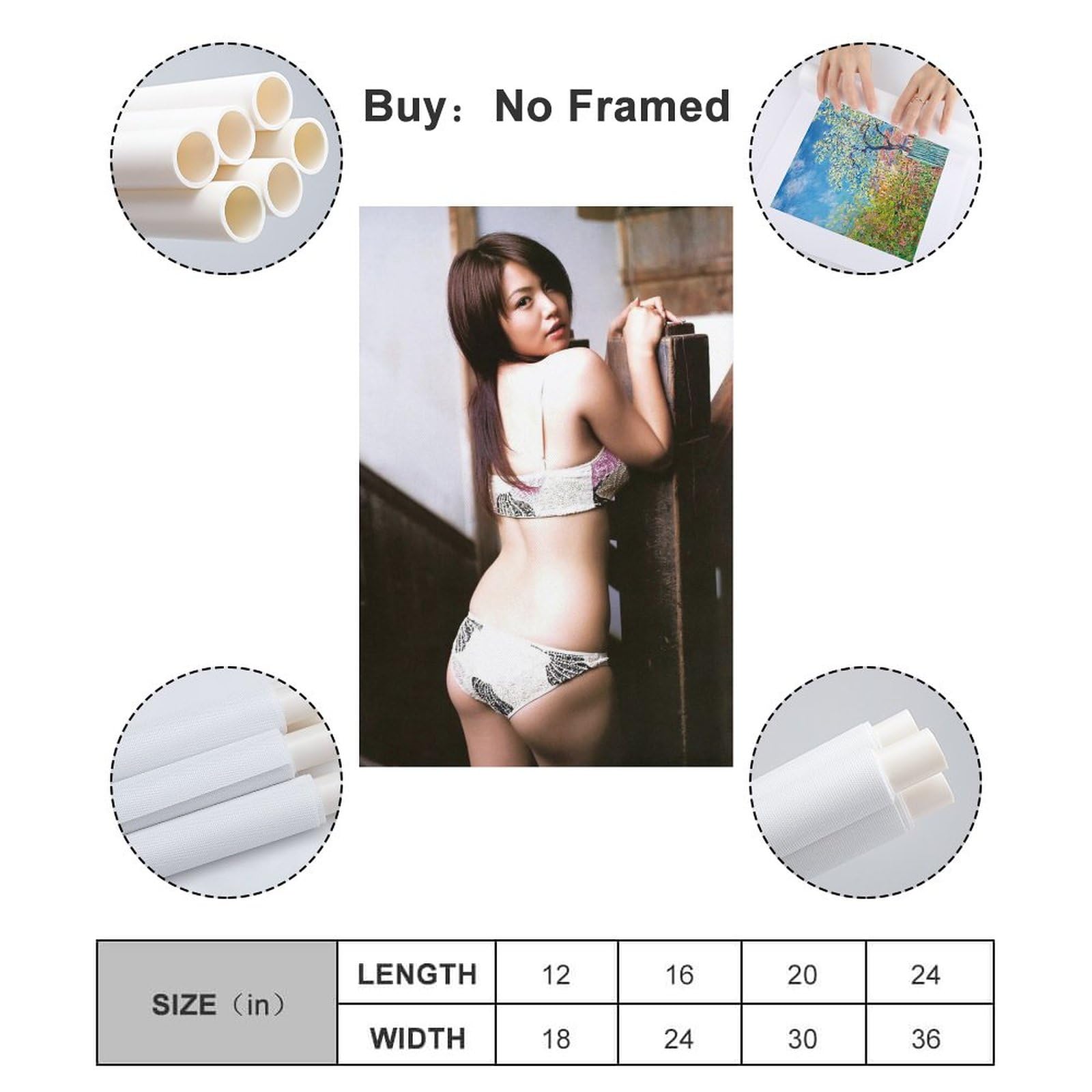 Amazon.co.jp: 磯山さやか 装飾画 磯山さやか 写真 磯山さやか